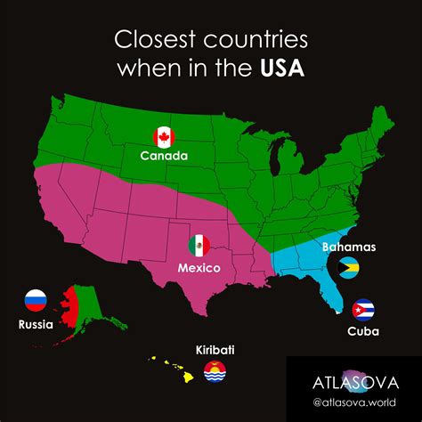 uscloser|closest asian country to usa.